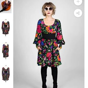 Trashy Diva Size 16 Mod Flamenco Marsha Dress NWOT